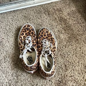 Adult women size 8 cheetah print